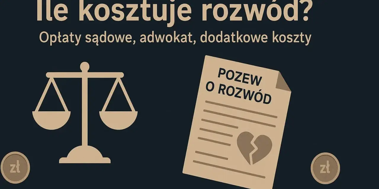 Ile kosztuje rozwód? Cennik adwokata i ukryte koszty 2024