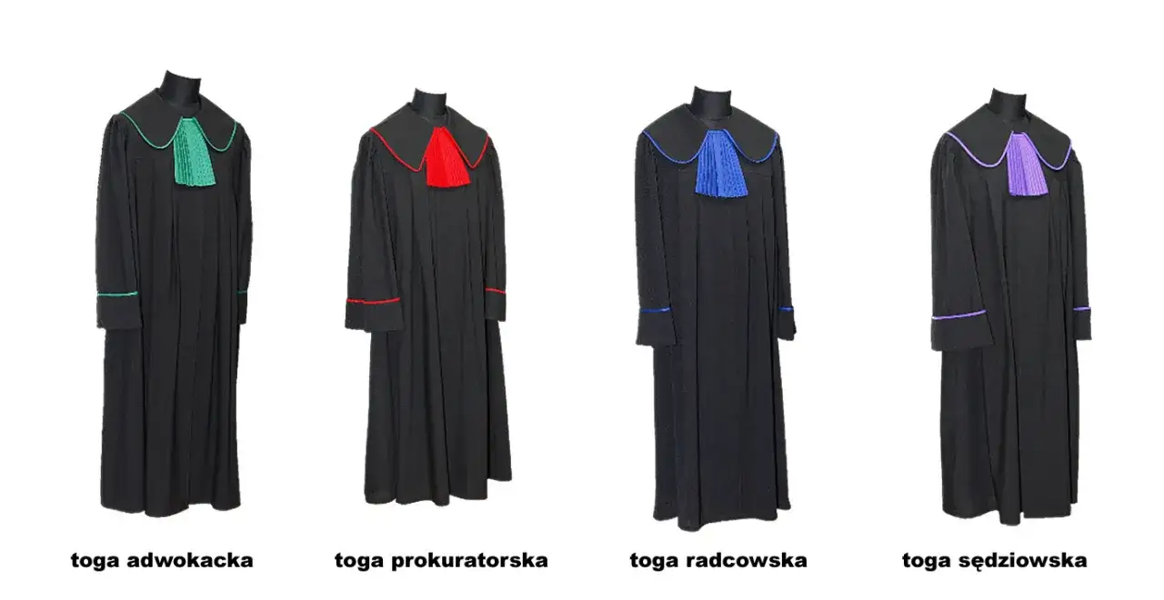 toga sędziowska i adwokacka por&oacute;wnanie